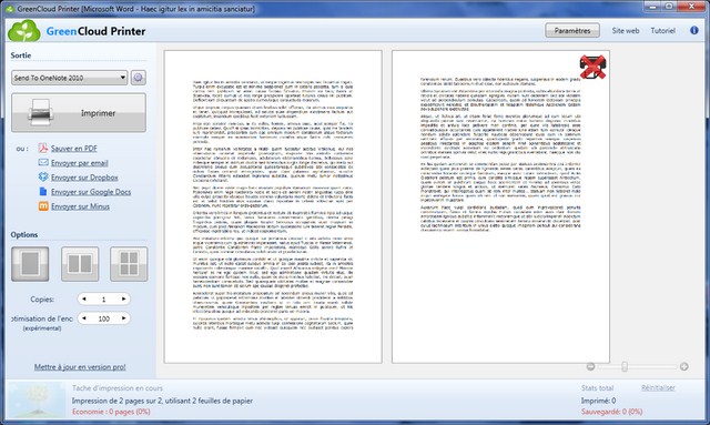 GreenCloud Printer - green pdf creator