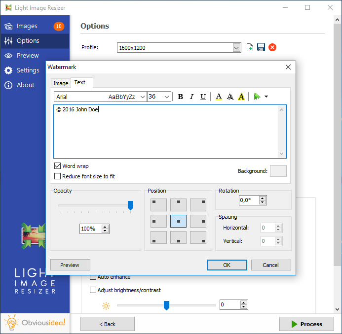 Light Image Resizer, Resize Pictures, Convert Images