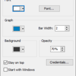 configure the look and feel and colors of the floating windows