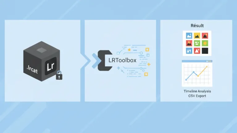LR Toolbox workflow: analysis and export results